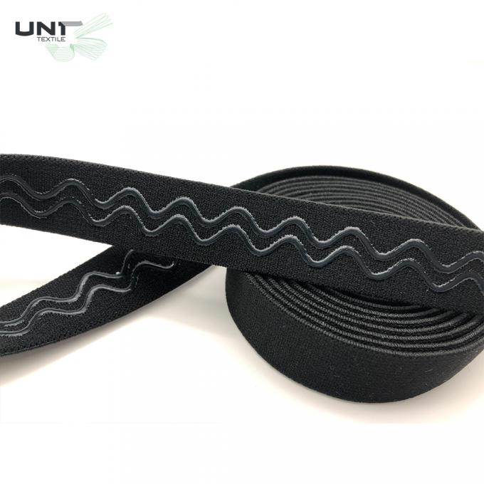 Anti Slip Silicone Gripper Elastic Band For Clothing Underwear 10cm Width