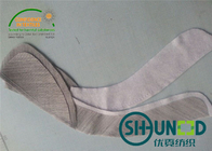 Eco Friendly Garments Accessories Sleeve Head Fabric With Hair Interlining