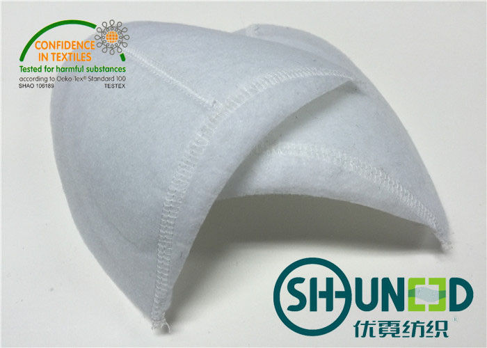 Removable Small Ladies Shoulder Pads , Foam Dress Shoulder Pads