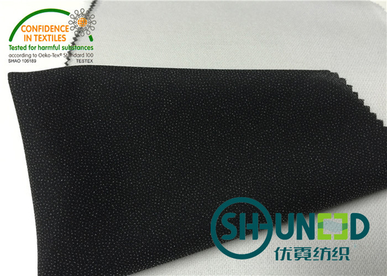 50D Water Jet Loom Woven Interlining High Stretch Fusing Warp Knitted