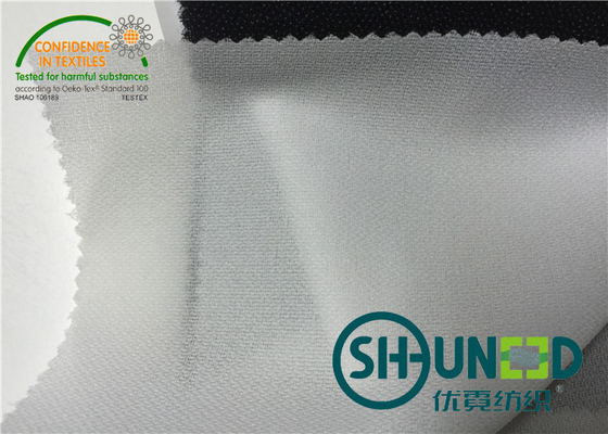 Double Dot Interfacing Material , PA Coating pcc Interlining Shrinkage Resisitant