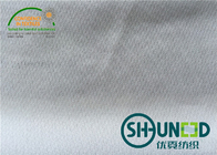 100% Polyester Interlining Fabric , 75D * 75D Interlining Material
