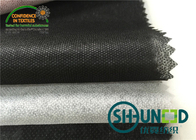 Charcoal Garments Non Woven interfacing material with PA + PES Paste Dot