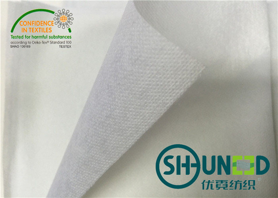 Waistband And Shirt Collar Bump Interlining , Garments Bonded Interlining