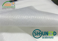 Silicon Non Woven Interlining 50% Polyester Fused Fabric For Embroidery