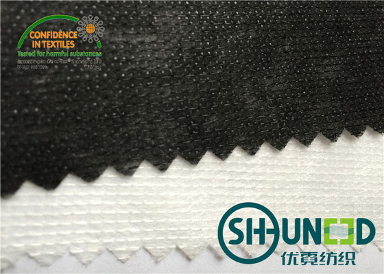 Optical White Non Woven Interlining With Nylon / Polyester Composition