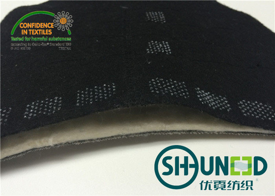 Polyester Suit Shoulder Pads , Hair Interlining Dress Shoulder Pads