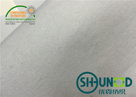 Non Woven Embroidery Backing Fabric Optical White / Black 60 gsm