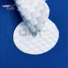 White Big Dots Absorbent Facial Round Cotton Pads 6 Cm Diameter For Cleaning Makeup