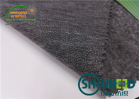 Enzyme Wash 80°C Fusible Interlining Fabric 50% Polyester 50% Nylon For Garment
