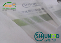 Circular Knit Stretch Woven Interlining Material C5020W Shrinkage Resistant