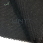 Black Color Woven Interlining Napping PA Adhesive Tricot Interlining For Suit And Jacket