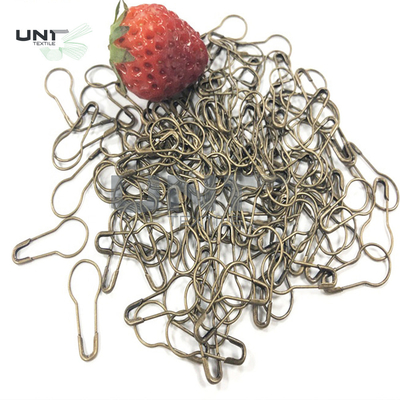 Colorful 22mm Length Copper Garment Accessories Pear Shaped Hijab Safety Pin