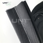 White And Black Woven Waistband Herringbone Waistband Lining For Trousers And Suit Pants