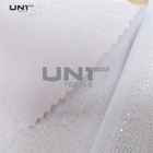 Cotton Cap Woven Fusible Interlining Hard LDPE Glue For Hats