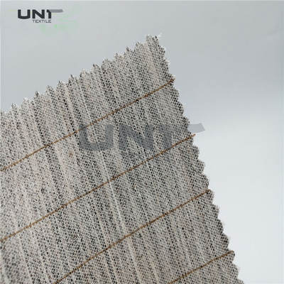 Men Suits High Elasticity Hair Interlining For Jacket Cloth