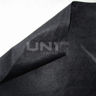 50% Viscose / 50% Polyester Spunlace Nonwoven Fabric Anti Bacteria For Wet Tissue Black Color