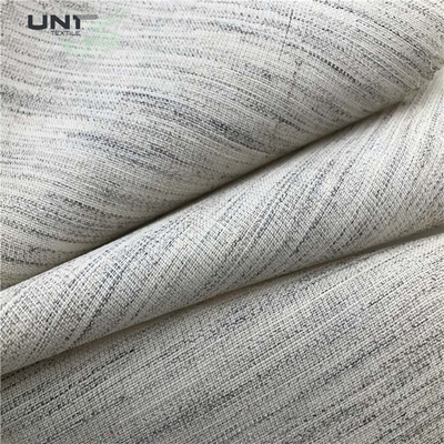 canvas hair interlining cloth for high level men's suits , jacket , uniform