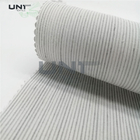 Smooth Canvas Interlining For Tailoring Materials / Men Suits Fusible Interlining Fabric