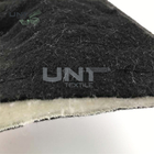 Black Needle Punched Nonwoven Sewing Shoulder Pads For Jacket Cloth