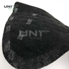 Black Needle Punched Nonwoven Sewing Shoulder Pads For Jacket Cloth