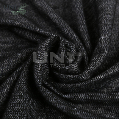 B6100E Jackets Fusible Interlining Fabric Powder Dot PES Weft Insert Napping
