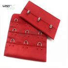 Customized Color Garments Accessories Hook Eye Tape For Bra 5.7cm Width Back Buckle