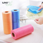 Viscose Polyester Spunlace Nonwoven Fabric For Wet Wipes Cleaning Cloth