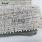 Heavyweight Garment Stretched Cotton Canvas Fabric / Horsehair Interlining For Suit