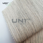 Stiff Interlining Material , Rayon Woven Fusing For Garment