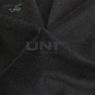 Black Plain Weave fusable Interfacing , Fabric 50gsm woven fusing