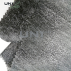 Black Non Woven Interlining Lining With Double Dot Coating N1208F