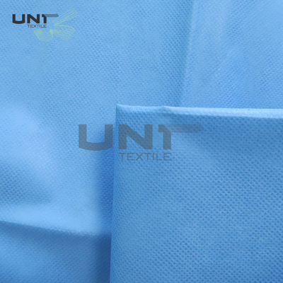 Three Layers Blue Hydrophilic Fabric / Film Shrink Resistant Eco - Friendly
