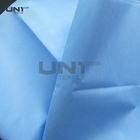 Three Layers Blue Hydrophilic Fabric / Film Shrink Resistant Eco - Friendly