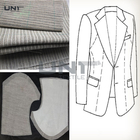 Natural Thicker Chest Piece Woven Fusing For Men Suit CPY-168