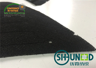Thinner Mens Black Color Sewing Shoulder Pads For High Level Apparel Industry