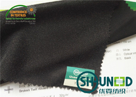 30D Broken Twill Weave 3/1 fusable interfacing Suitable For Men's Suit Light Fabric