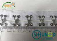 2CM Cotton Herringbone Tape Garments Accessories 2.5CM Distance Hook And Eye Tape