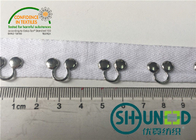 2CM Cotton Herringbone Tape Garments Accessories 2.5CM Distance Hook And Eye Tape