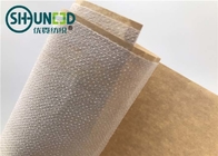 Eco Friendly Fusible Non Woven Interlining Fabric With Yellow Adhesive Release Paper