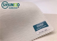 Eco - Friendly Soft Woven Interlining Fabric / Wool Interlining Fabric For Bag