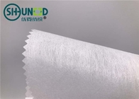 Fusible Embroidery Backing Fabric 100% Polyester Cuttable With LDPE Coating