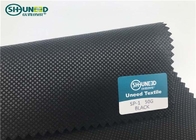 Black Non Woven Polypropylene Fabric / Spunbond Polypropylene Fabric 50gsm
