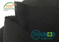 100% Polyester Fusible Twill Woven Interlining Fabric With Double Dot