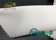55GSM Fusible Woven Adhesive Liner /White  Interlining In Garments