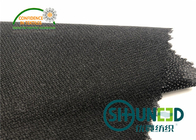 Black PA Coated Woven Interlining Twill Woven Stretch Interfacing