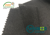 Black PA Coated Woven Interlining Twill Woven Stretch Interfacing