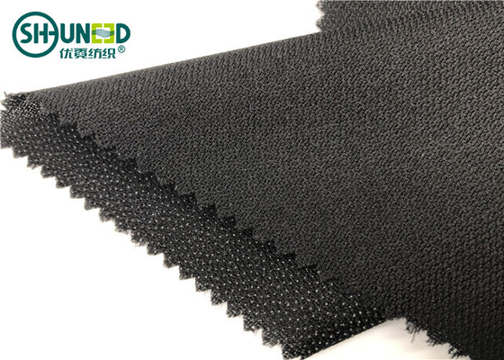 Colorful PA Coating Fusible Lining Fabric / Dress Microdot Fusible Interlinings