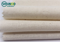 Soft Cotton Pocket Lining Material / White Shrink Resistant Tc Pocketing Fabric