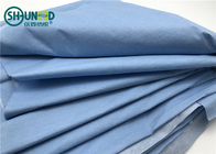 One Layer Woodpulp Nonwoven Compound One Layer Polyester Waterproof For Hospital Covering Cloth